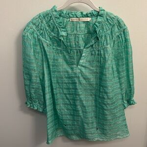 Small Marie Oliver Aqua Top